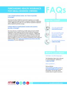 November 2013_FAQs_Purchasing Health Insurance_Small Businesses.jpg