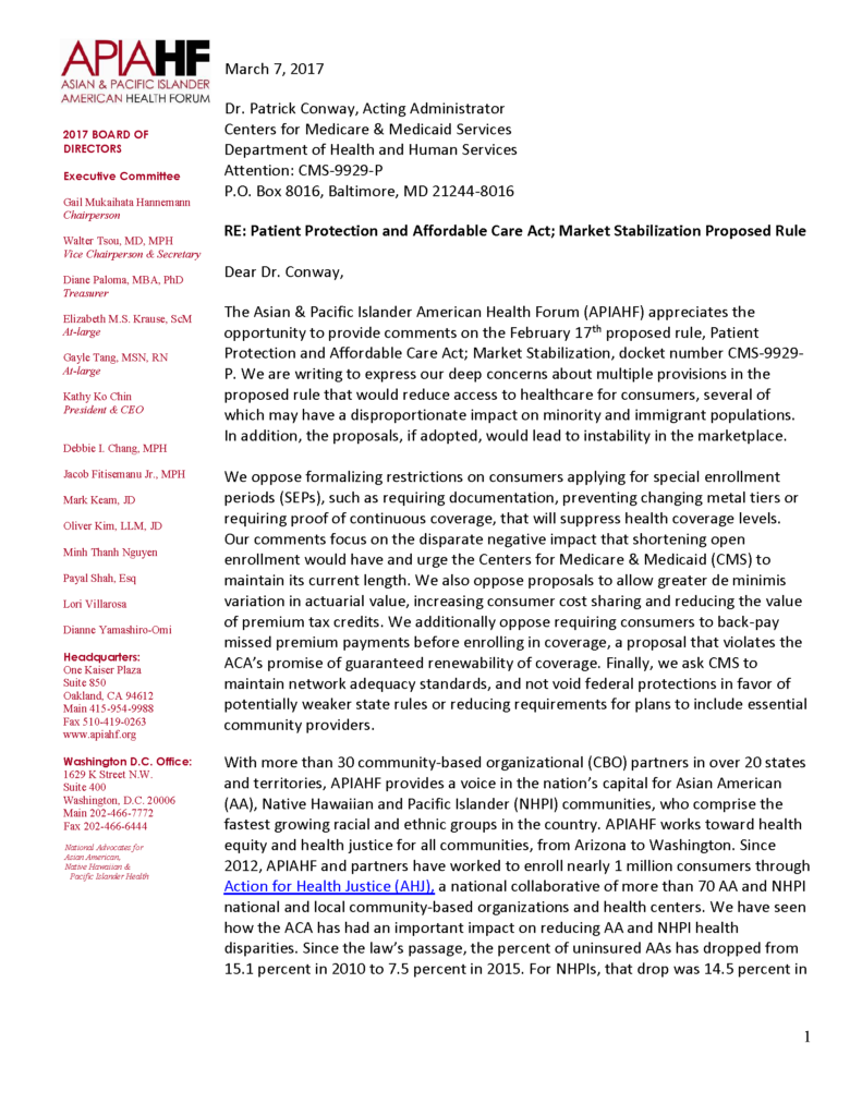 Pages from APIAHF Comment Letter CMS Marketplace Stabilization Proposed Rule_March 7 2017_FINAL.png