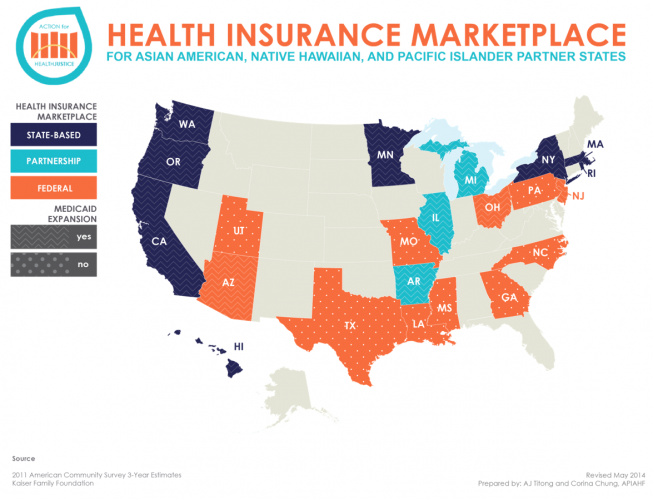 Action for Health Justice ACA Map